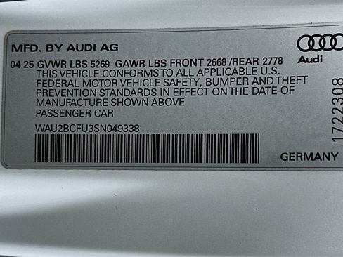 Used 2025 Audi A5 2.0T Premium Plus w/ Premium Plus AWD/4WD image 24