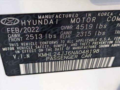 Used 2022 Hyundai Sonata Blue image 23