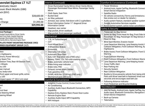Used 2025 Chevrolet Equinox LT FWD image 41