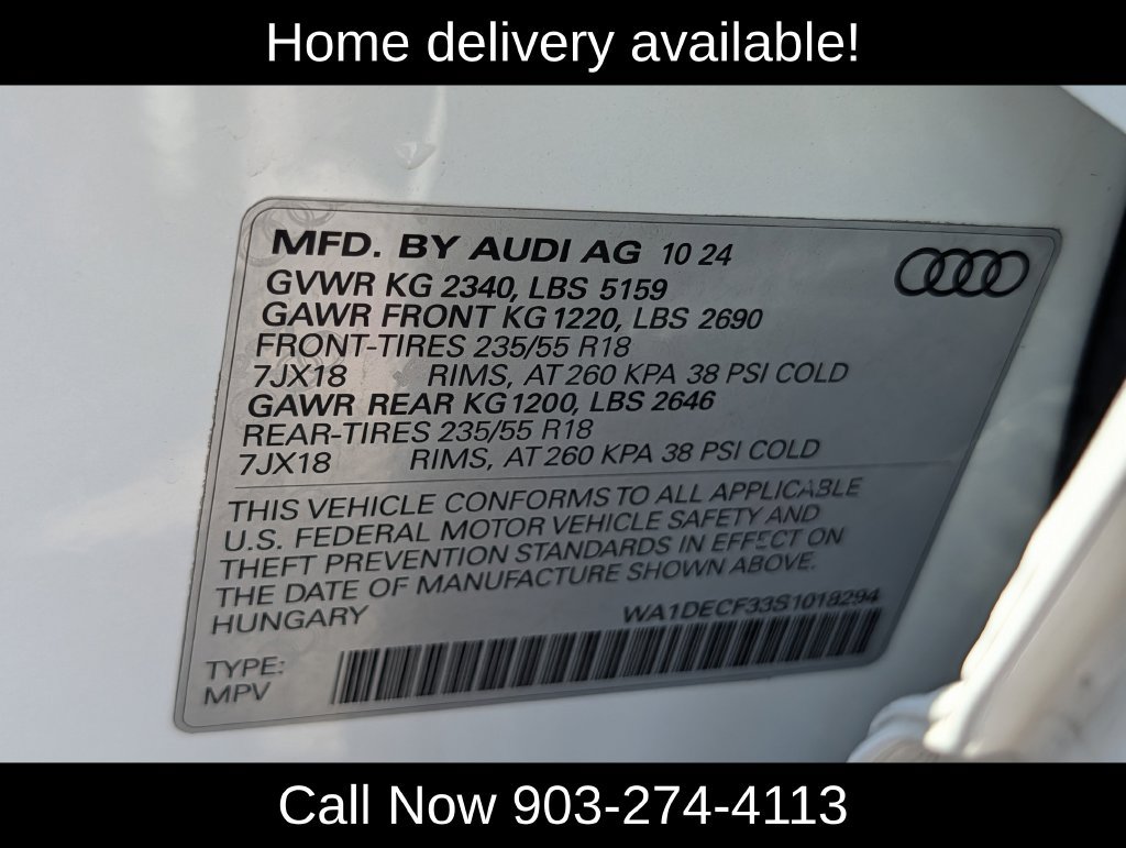 Used 2025 Audi Q3 2.0T Premium AWD/4WD image 36
