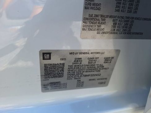 Used 2021 Chevrolet Silverado 2500 W/T w/ WT Fleet Convenience Package AWD/4WD image 26