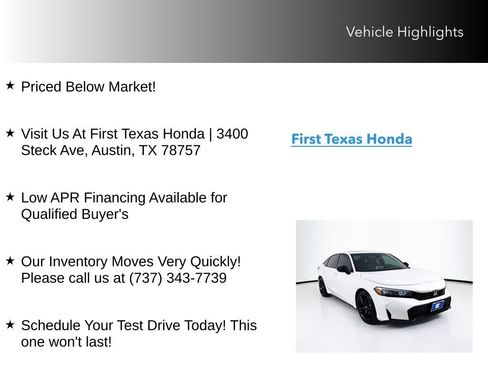 Used 2025 Honda Civic Si image 10