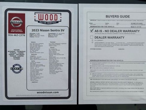 Used 2023 Nissan Sentra SV image 11