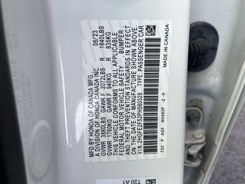 Certified 2023 Honda Civic Sport image 36