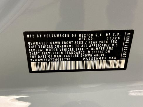 New 2026 Volkswagen Jetta Sport image 23