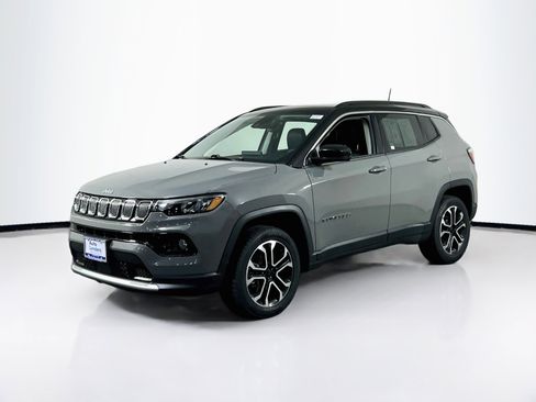 Used 2022 Jeep Compass Limited w/ Sun and Sound Group AWD/4WD image 1