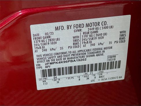 Used 2023 Ford Edge Titanium image 35