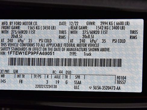 Used 2023 Ford F150 XLT w/ Equipment Group 302A High AWD/4WD image 17