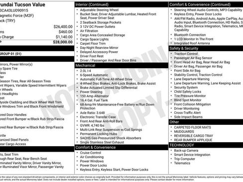 Used 2020 Hyundai Tucson Value AWD/4WD image 2
