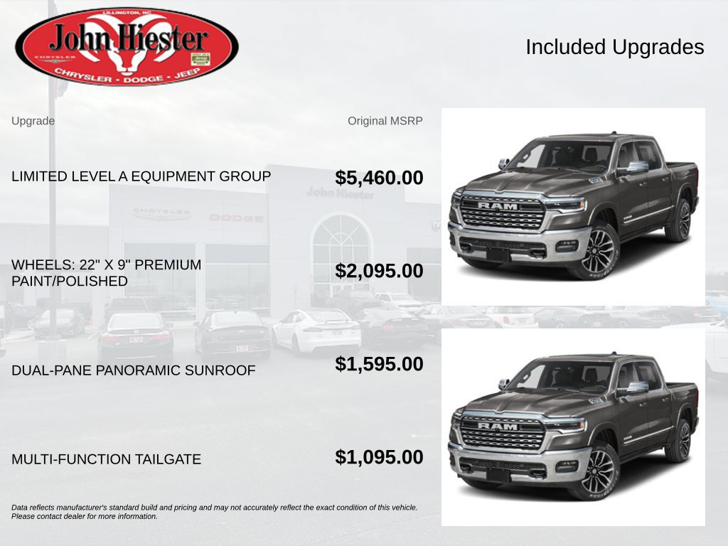 Used 2025 RAM 1500 Limited AWD/4WD image 4