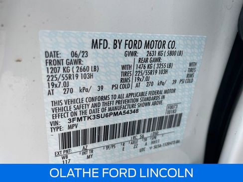 Certified 2023 Ford Mustang Mach-E Premium AWD/4WD image 20
