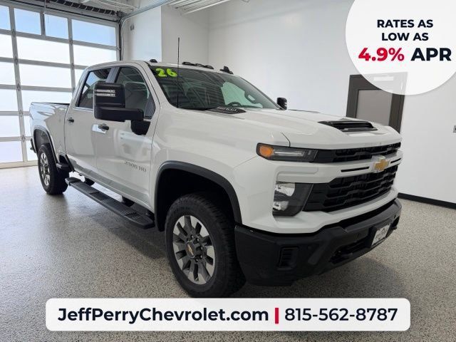New 2026 Chevrolet Silverado 2500 Custom w/ Custom Value Package AWD/4WD image 2