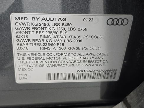 Used 2023 Audi Q5 2.0T Premium w/ Convenience Package image 36