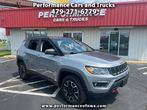 Used 2021 Jeep Compass Trailhawk AWD/4WD image 1