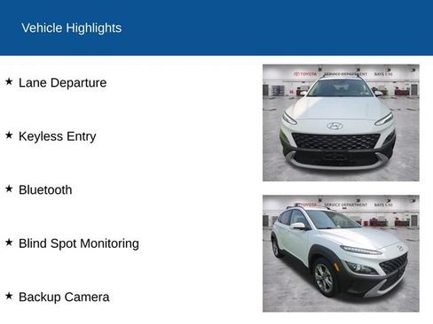 Used 2023 Hyundai Kona SEL w/ Cargo Package AWD/4WD image 2