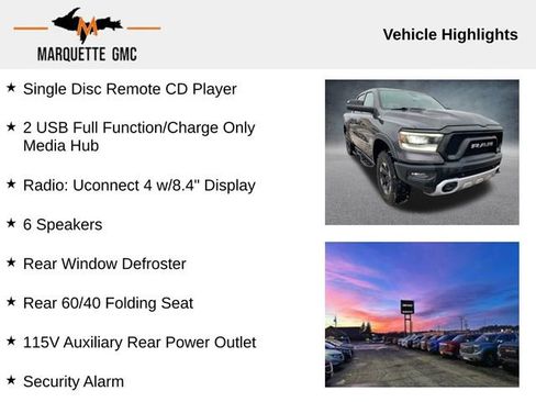 Used 2020 RAM 1500 Rebel w/ Level 2 Equipment Group AWD/4WD image 7
