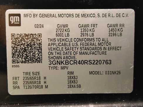 Used 2024 Chevrolet Blazer LT w/ Convenience Package FWD image 33