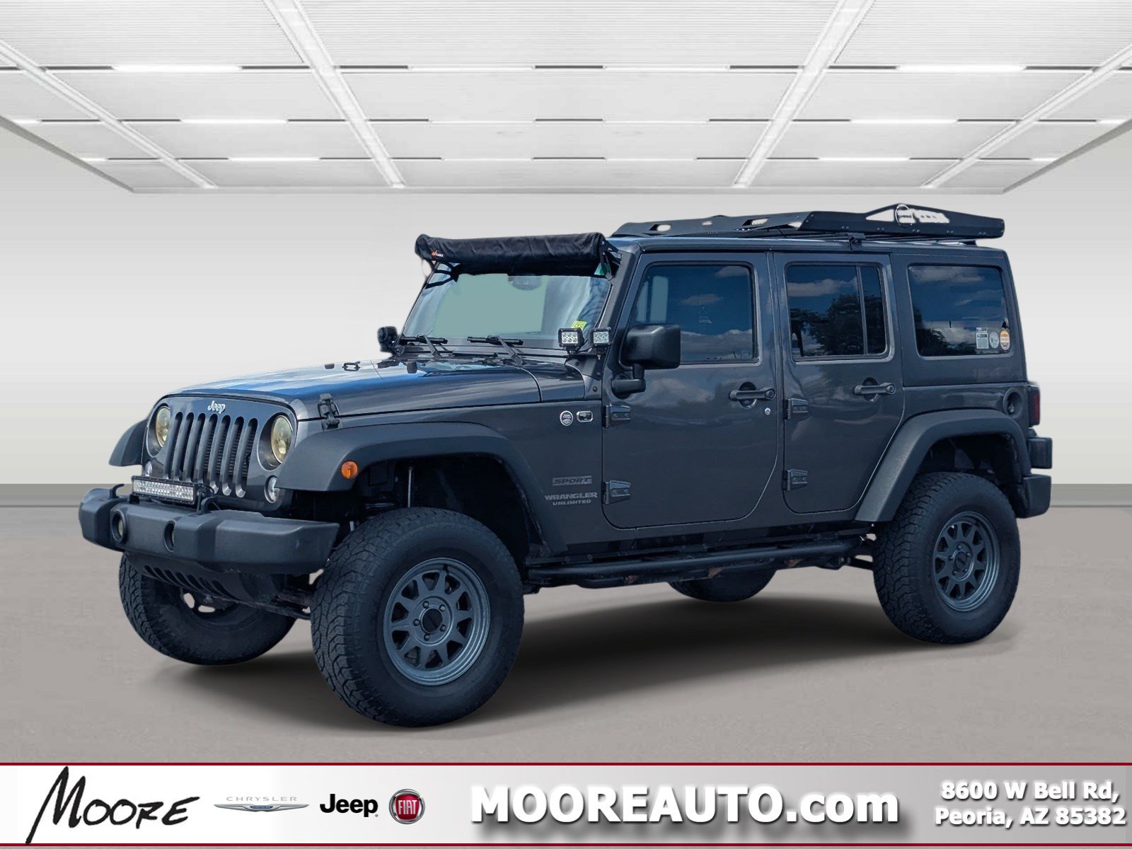 Used 2016 Jeep Wrangler Unlimited Sport w/ Quick Order Package 24S AWD/4WD image 1