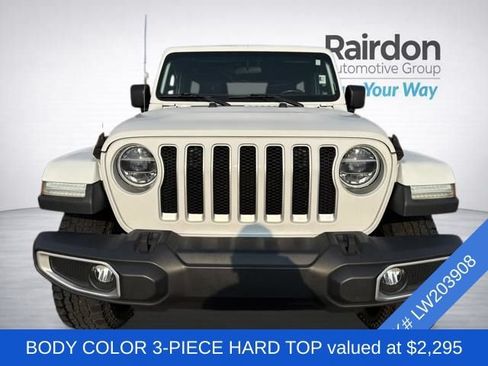 Used 2020 Jeep Wrangler Unlimited Sahara w/ LED Lighting Group AWD/4WD image 2