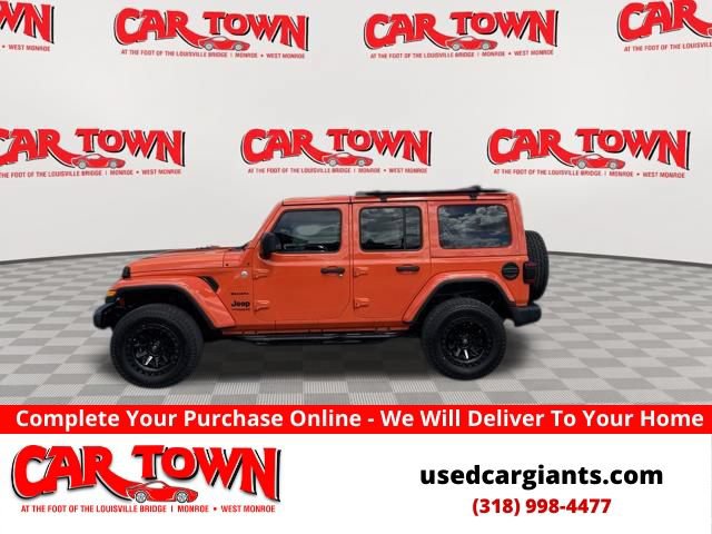 Used 2018 Jeep Wrangler Unlimited Sahara w/ Safety Group AWD/4WD image 1