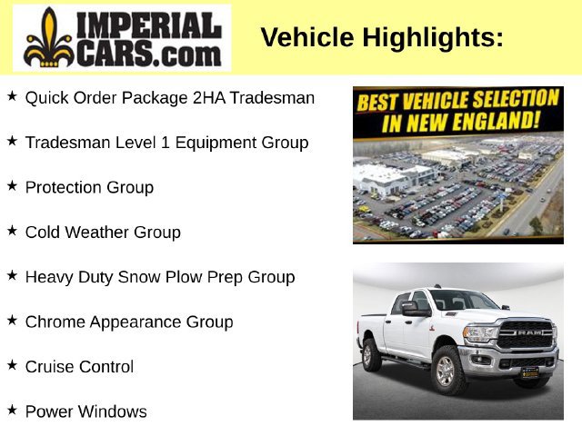 Used 2023 RAM 2500 Tradesman w/ Chrome Appearance Group AWD/4WD image 3