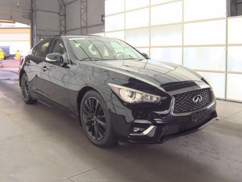 Used 2023 INFINITI Q50 Luxe w/ Cargo Package AWD/4WD image 4
