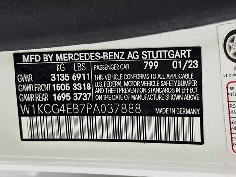 Certified 2023 Mercedes-Benz EQS 580 4MATIC Sedan image 32