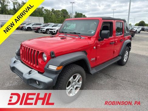 Used 2019 Jeep Wrangler Unlimited Sport S AWD/4WD image 1