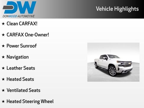 Used 2022 Chevrolet Silverado 1500 High Country w/ LPO, Dark Essentials Package AWD/4WD image 6