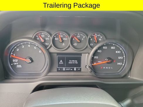Used 2024 Chevrolet Silverado 1500 Custom w/ Turbomax Blackout Package AWD/4WD image 13
