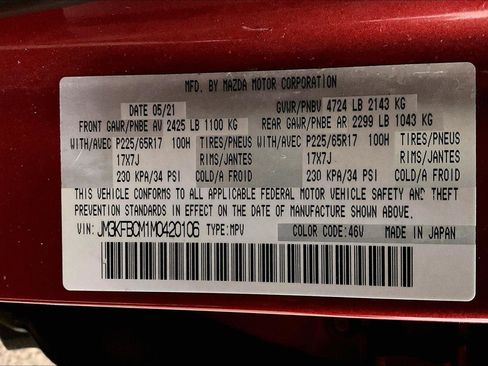 Used 2021 MAZDA CX-5 Touring w/ Touring Preferred SV Package image 33