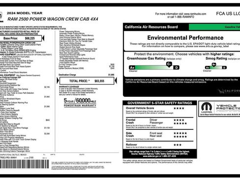 Certified 2024 RAM 2500 Power Wagon w/ Level 2 Equipment Group AWD/4WD image 2