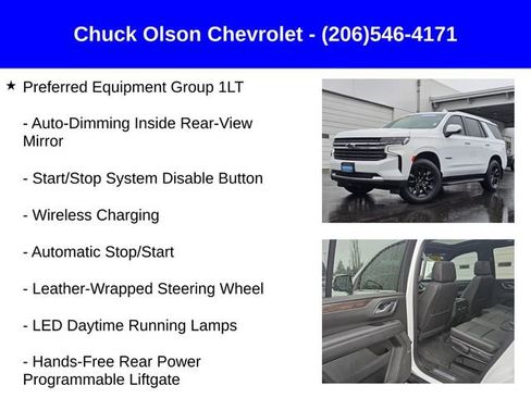 Used 2022 Chevrolet Tahoe LT w/ Luxury Package image 8