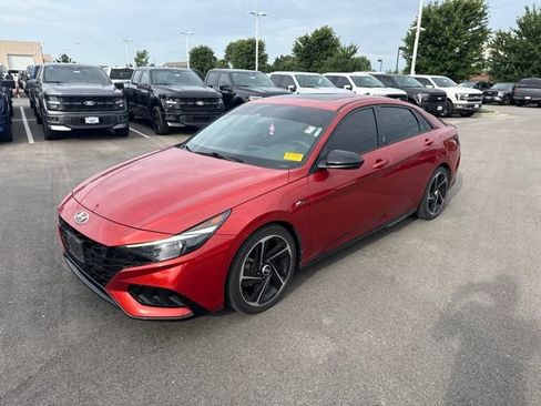 Used 2021 Hyundai Elantra N Line FWD image 3