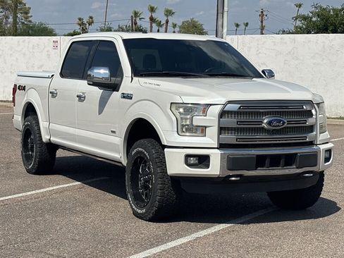 Used 2015 Ford F150 Platinum w/ Equipment Group 701A Luxury AWD/4WD image 1