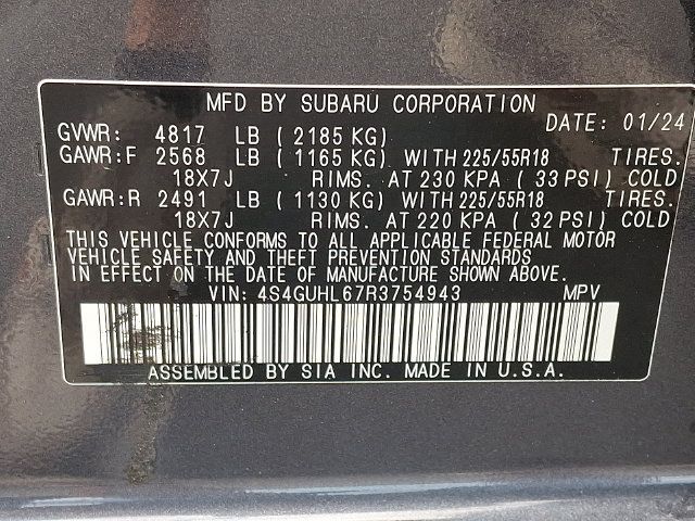 Certified 2024 Subaru Crosstrek 2.5i Limited w/ Popular Package #3A AWD/4WD image 27