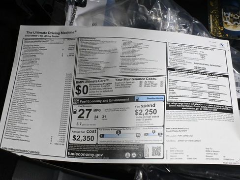 New 2025 BMW 740i xDrive image 39