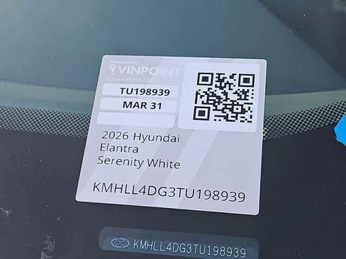 New 2026 Hyundai Elantra SE w/ Cargo Package FWD image 25