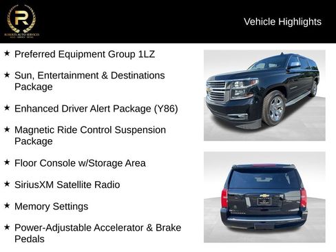 Used 2016 Chevrolet Suburban LTZ AWD/4WD image 9