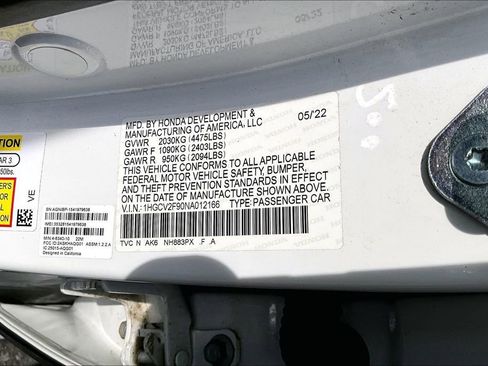 Used 2022 Honda Accord Touring image 16