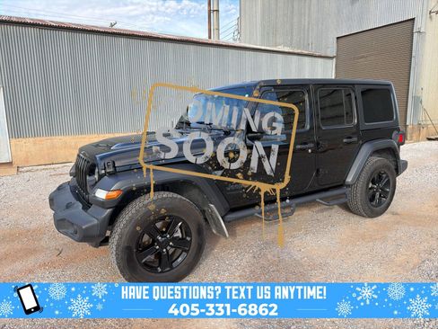 Used 2021 Jeep Wrangler Unlimited Sport image 1