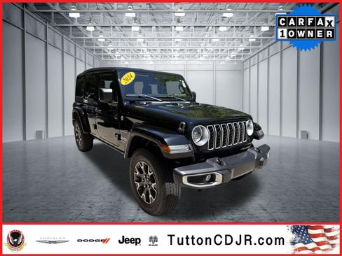 Used 2024 Jeep Wrangler Unlimited Sahara AWD/4WD image 1