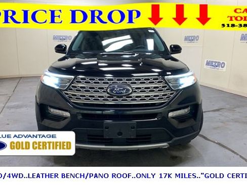 Certified 2022 Ford Explorer Limited w/ Equipment Group 301A image 56