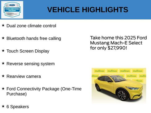 Used 2025 Ford Mustang Mach-E Select image 22