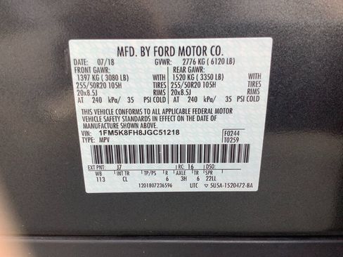 Used 2018 Ford Explorer Limited w/ Ford Safe & Smart Package AWD/4WD image 23
