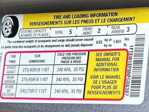 Certified 2022 Ford F150 Lariat w/ Equipment Group 502A High image 57