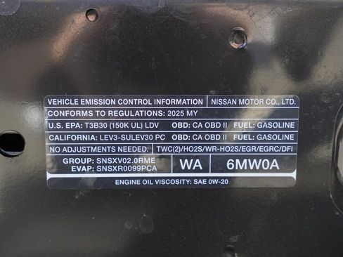 Used 2025 Nissan Sentra SV w/ All-Weather Package FWD image 25