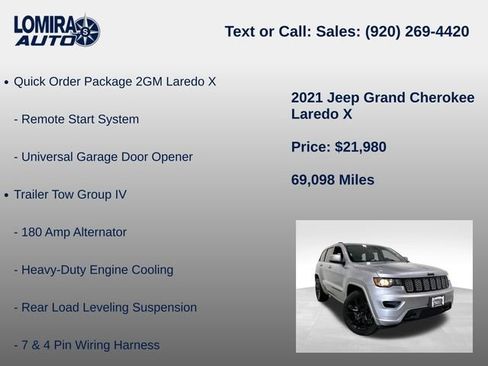 Used 2021 Jeep Grand Cherokee Altitude AWD/4WD image 14