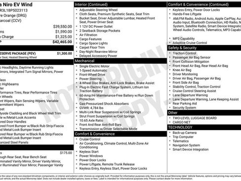 Used 2023 Kia Niro Wind w/ Wind Preserve Package FWD image 15