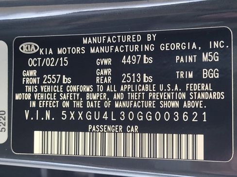 Used 2016 Kia Optima EX image 33